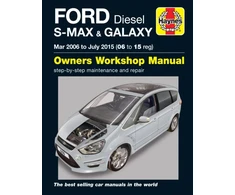 KNYGA Mark Storey Ford S-MAX &amp; Galaxy Diesel (Mar 06 - July 15) Haynes Repair Manual