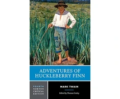 KNYGA Mark Twain Adventures of Huckleberry Finn, A Norton Critical Edition