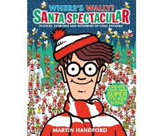 KNYGA Martin Handford Where's Wally? Santa Spectacular Sticker Activity Book