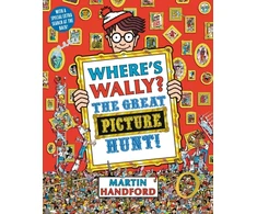 KNYGA Martin Handford Handford Martin Where's Wally? The Great Picture Hunt: From the original search-and-find series – a fast-paced spotting game book with dancing, monsters, vampires and art exhibitions, perfect present for boys and girls and teenage fans