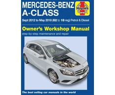 KNYGA Martynn Randall Mercedes-Benz A-Class Sept 12 - May 18 (62 to 18 reg) Petrol &amp; Diesel Haynes Repair Manual