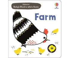 KNYGA Mary Cartwright Baby's Juodas and Baltas Books Farm