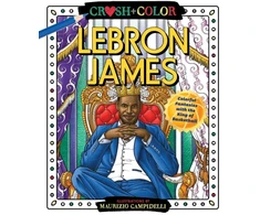 KNYGA Maurizio Campidelli Crush and Color: LeBron James