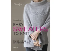 KNYGA Melanie Berg Easy Sweaters to Knit, Stylish Knitting Patterns for Sweaters and Cardigans