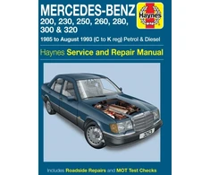 KNYGA Mercedes-Benz 124 Series Petrol &amp; Diesel (85 - Aug 93) Haynes Repair Manual