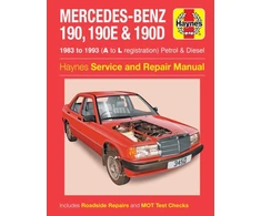 KNYGA Mercedes-Benz 190, 190E &amp; 190D Petrol &amp; Diesel (83 - 93) Haynes Repair Manual