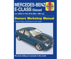 KNYGA Mercedes-Benz E-Class Diesel (02 to 10) Haynes Repair Manual