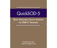 KNYGA Michael B First Quick Structured Clinical Interview for DSM-5 Disorders (QuickSCID-5)