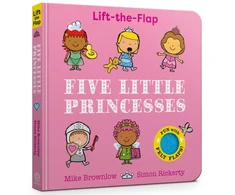 KNYGA Michael Brownlow Five Little Princesses, Lift-the-Flap
