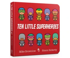 KNYGA Michael Brownlow Ten Little Superheroes Board Book