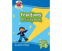 KNYGA Michael Bushell Fractions Maths Activity Book for Ages 7-8 (Year 3)