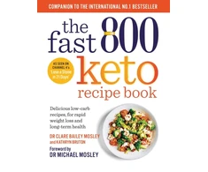 KNYGA Michael Mosley Fast 800 Keto Recipe Book, Delicious low-carb recipes, for rapid weight loss and long-term health