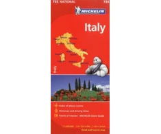 KNYGA Michelin Travel Lifestyle Italy - Michelin National Map 735