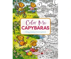 KNYGA Mill Color Me Capybaras, A Capy-tivating Coloring Book