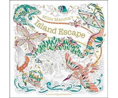 KNYGA Millie Marotta's Island Escape, A Colouring Adventure