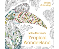 KNYGA Millie Marotta's Tropical Wonderland Pocket Colouring