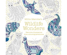 KNYGA Millie Marotta's Wildlife Wonders, featuring illustrations from colouring adventures
