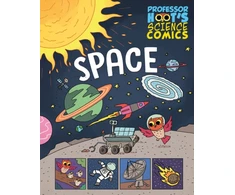 KNYGA Minerva Black Professor Hoot's Science Comics: Space