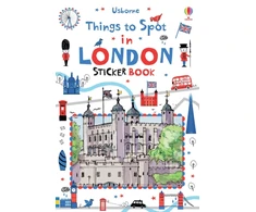 KNYGA Minna Lacey Jones Rob Lloyd Things to spot in London Sticker Book