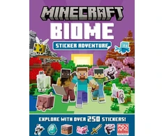 KNYGA Mojang Ab Minecraft Biome Adventure Sticker Book
