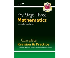 KNYGA Molly Barker KS3 Maths Complete Revision &amp; Practice – Foundation (includes Online Edition, Videos &amp; Quizzes)