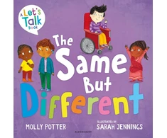 KNYGA Molly Potter Same But Different, A Let’s Talk picture book to help young children understand diversity