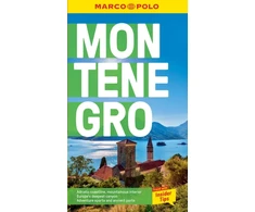 KNYGA Montenegro Marco Polo Pocket Travel Guide - with pull out map