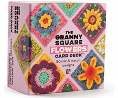 KNYGA Montgomerie Claire Granny Square Flowers Card Deck™, 50 Mix and Match Designs