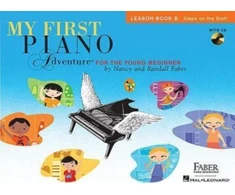 KNYGA Nancy Faber My First Piano Adventure Lesson Book B