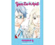 KNYGA Naoshi Arakawa Your Lie in April Omnibus 1 (Vol. 1-3)