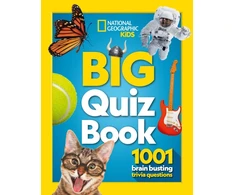 KNYGA National Geographic Kids Big Quiz Book, 1001 Brain Busting Trivia Questions