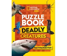 KNYGA National Geographic Kids Puzzle Book Deadly Creatures