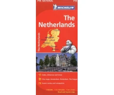 KNYGA Netherlands - Michelin National Map 715