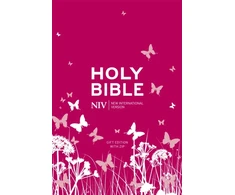 KNYGA New International Version NIV Pocket Rožinė Soft-tone Bible with Zip
