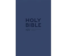 KNYGA New International Version NIV Tiny Navy Soft-tone Bible with Zip