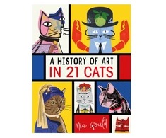 KNYGA Nia Gould History of Art in 21 Cats, From the Old Masters to the Modernists, the Moggy as Muse: an illustrated guide