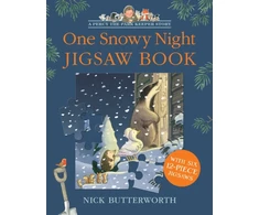KNYGA Nick Butterworth One Snowy Night Jigsaw Book
