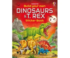 KNYGA Nolan Kate Build Your Own Dinosaurs and T. Rex Sticker Book
