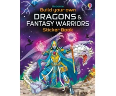 KNYGA Nolan Kate Build Your Own Dragons and Fantasy Warriors Sticker Book
