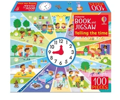 KNYGA Nolan Kate Usborne Book and Jigsaw Telling the Time