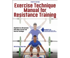 KNYGA NSCA -National Strength &amp; Conditioning Association Exercise Technique Manual for Resistance Training