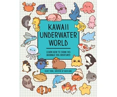 KNYGA Olive Yong Kawaii Underwater World, Learn How to Draw 80 Adorable Sea Creatures