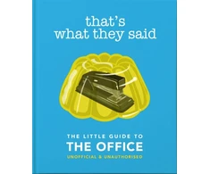 KNYGA Orange Hippo That's What They Said: The Little Guide to The Office