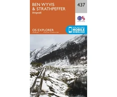 KNYGA Ordnance Survey Ben Wyvis and Strathpeffer