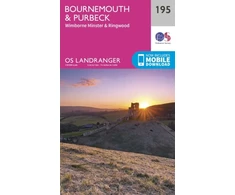 KNYGA Ordnance Survey Bournemouth &amp; Purbeck, Wimborne Minster &amp; Ringwood
