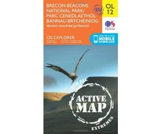 KNYGA Ordnance Survey Brecon Beacons National Park / Parc Cenedlaethol Bannau Brycheiniog - Western Area / Ardal Gorllewinol
