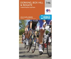 KNYGA Ordnance Survey Dorking, Box Hill and Reigate