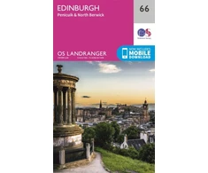 KNYGA Ordnance Survey Edinburgh, Penicuik &amp; North Berwick