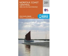 KNYGA Ordnance Survey Norfolk Coast Central