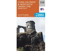 KNYGA Ordnance Survey Stoke-On-Trent and Newcastle Under Lyme